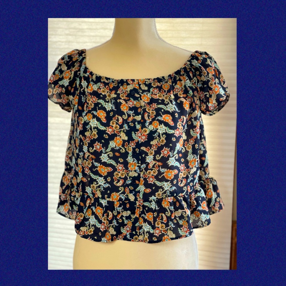 Timing floral print blouse-Not worn